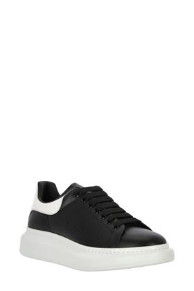 Lace-up sneakers in smooth white leather Alexander McQueen | 553680WHGP51070